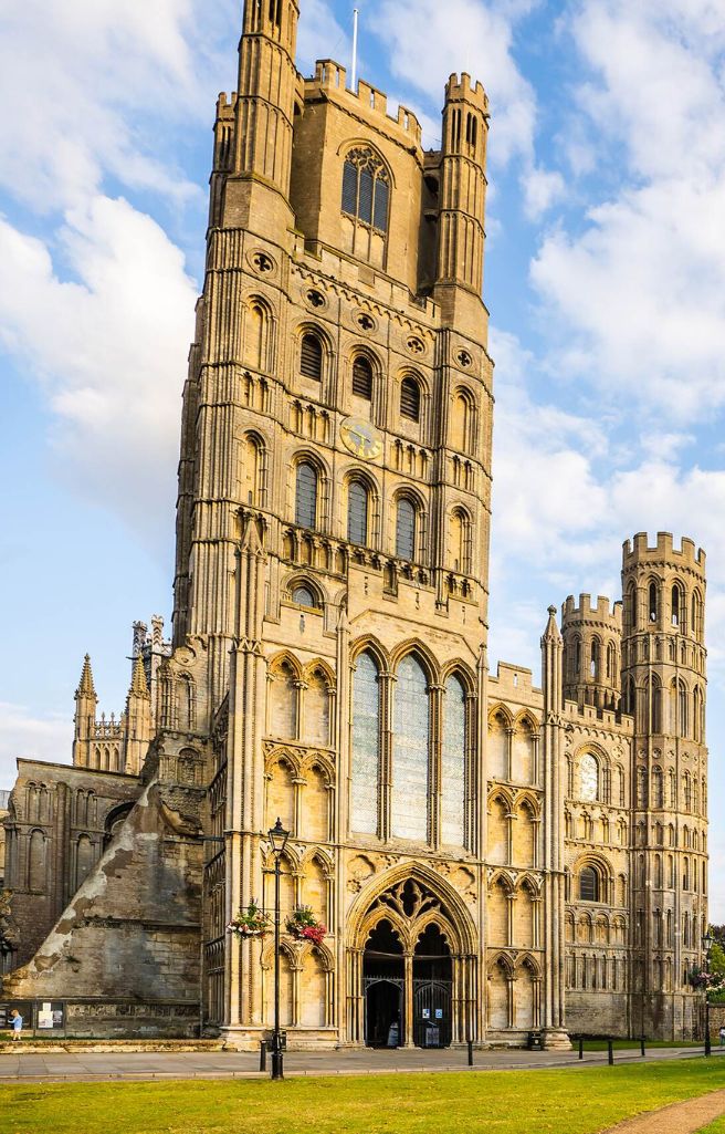 Ely Cathedral located opposite King's Ely Sixth Form Centre